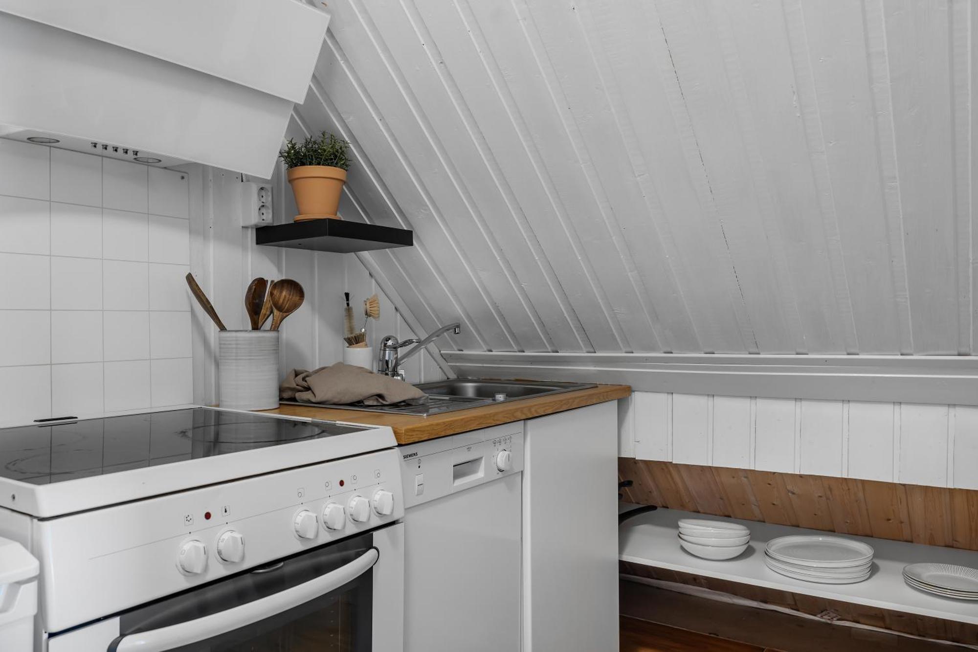 Cozy Central Loft Apartment With Amazing View 特罗姆瑟 外观 照片